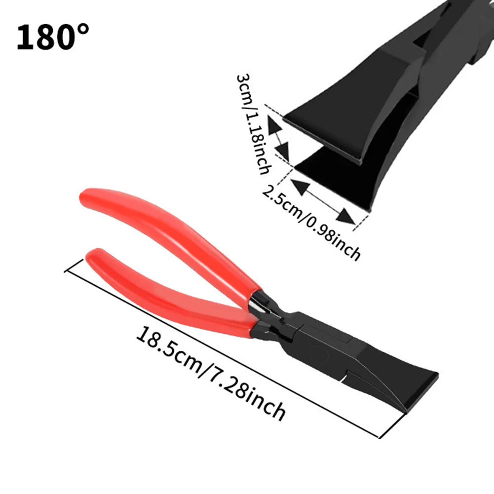 1/3PC Folding Pliers Straight Jaw 45/90degree Jaw Metal Bending Plier Plate Iron Sheet Folding Pliers Car Disassembly Tool
