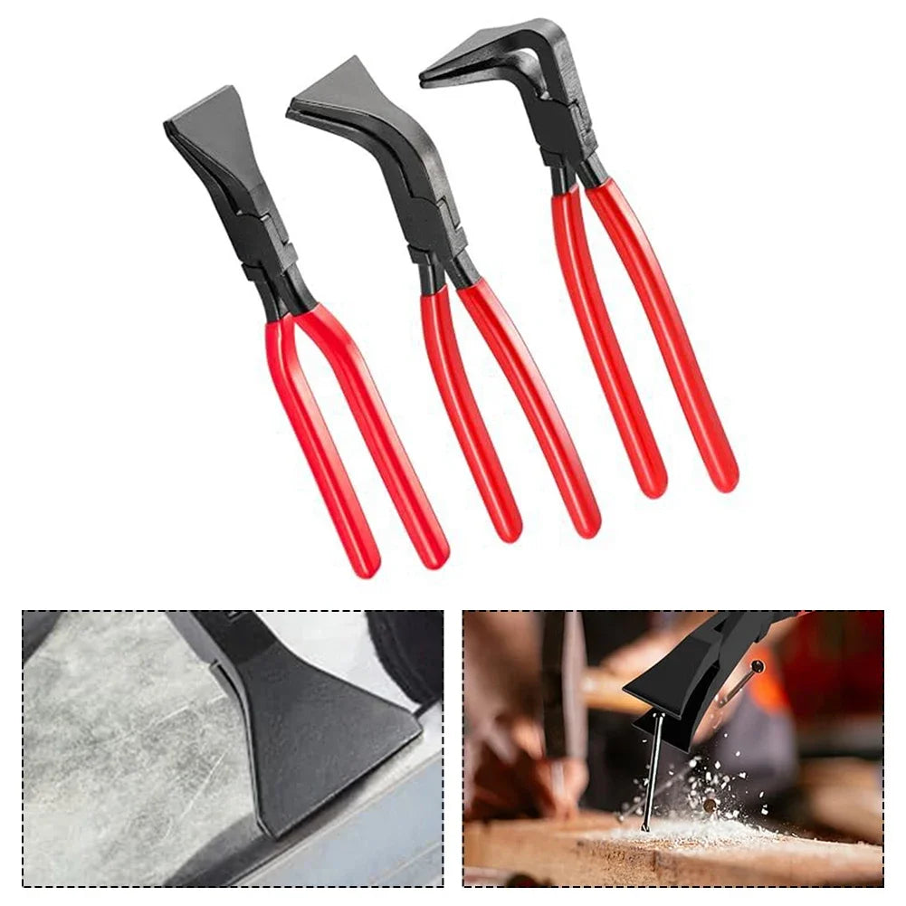 1/3PC Folding Pliers Straight Jaw 45/90degree Jaw Metal Bending Plier Plate Iron Sheet Folding Pliers Car Disassembly Tool