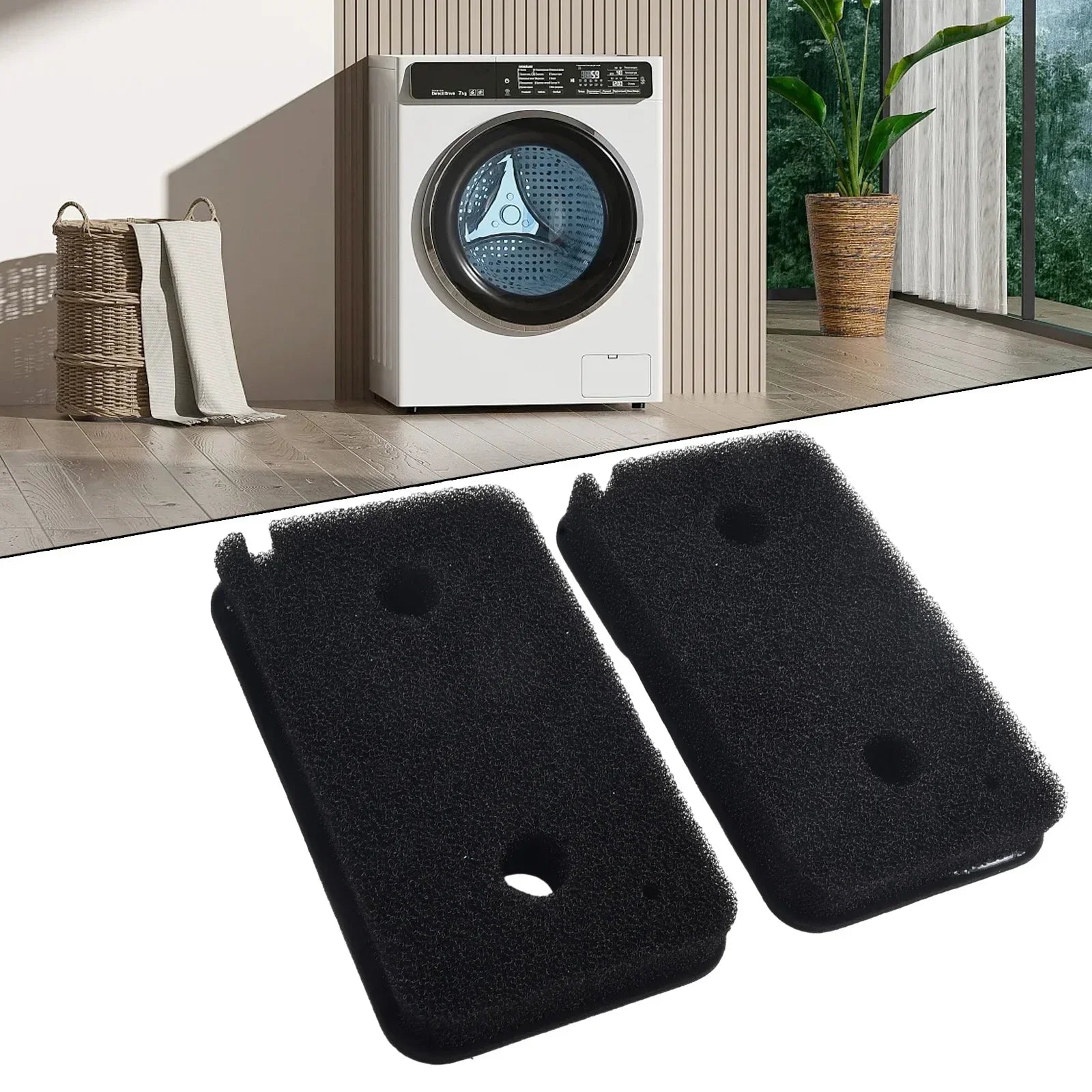 1/2pcs Tumble Dryer Sponge Filter Suitable For EDITION 111 T8860WP T8861WP T8873WP Dryer Accessories 9499230