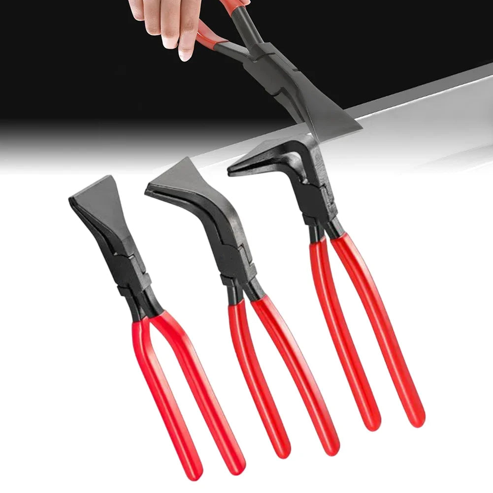 1/3PC Folding Pliers Straight Jaw 45/90degree Jaw Metal Bending Plier Plate Iron Sheet Folding Pliers Car Disassembly Tool