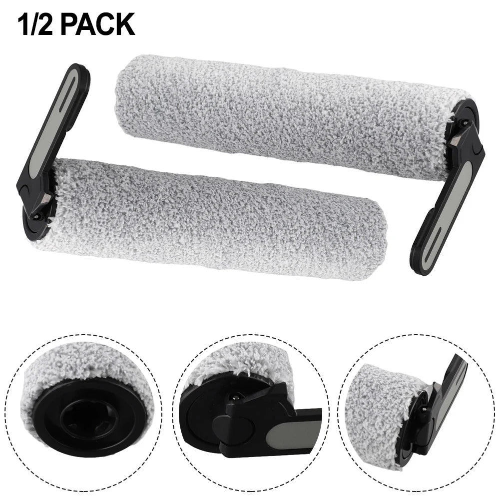 1/2pack Roller Brush For Vozascly W15 Smart Cordless Vacuum Cleaner Wireless Vacuum Cleaner Floor Scrubber Accessories