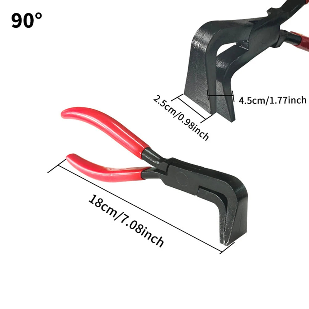 1/3PC Folding Pliers Straight Jaw 45/90degree Jaw Metal Bending Plier Plate Iron Sheet Folding Pliers Car Disassembly Tool